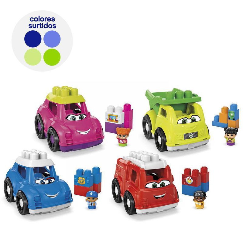 Vehículos Clásicos De Bloques - Mega Blocks Diseños Surtidos