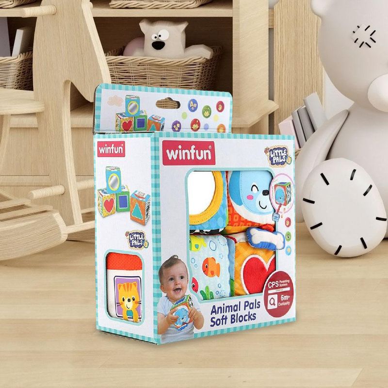 Bloques Suaves Amigos Animales - Winfat Industrial Company