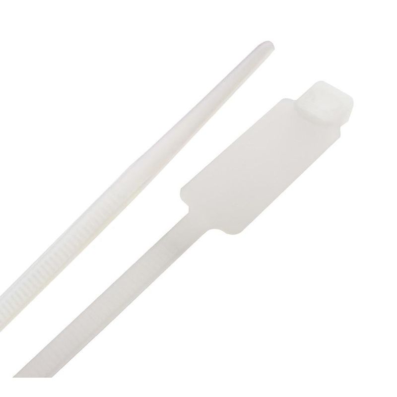 Cinchos De Plástico 8 Plg Color Blanco 50 Lbs 25 Pzs - Steel Grip