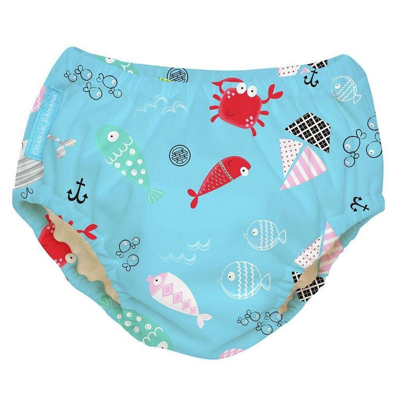 Pañal Reusable Para Nadar Florida Talla M - Charlie Banana