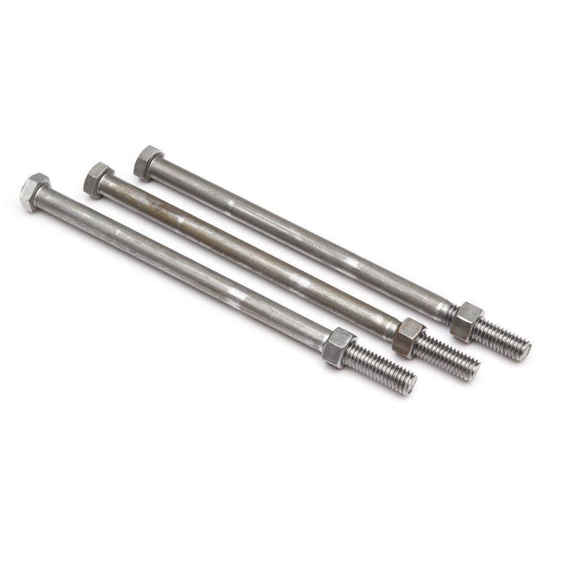 Set De 6 Tornillos Hexagonal 3/8 X 7