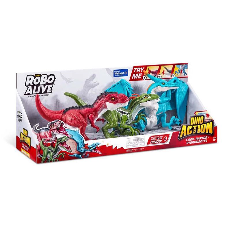 Robo Alive Dinosaurio En Acción - Zuru