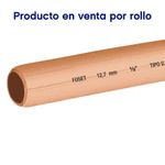 Tubo De Cobre Flexible 1/2 Plg Rollo De15 M - Foset