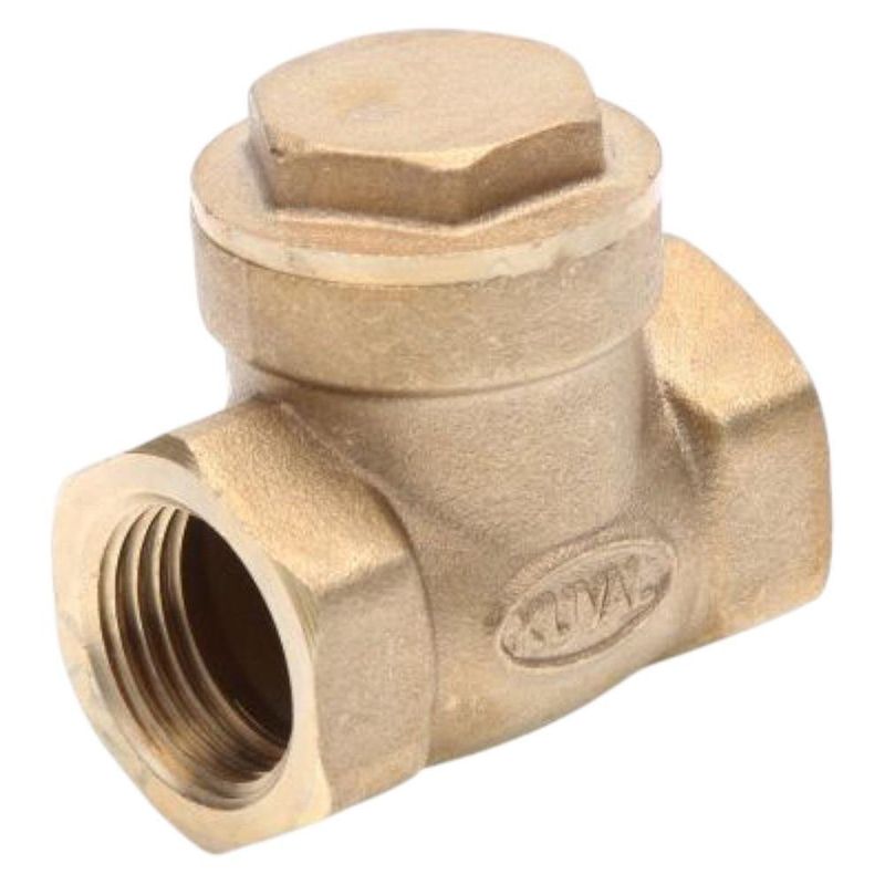 Cheque Vertical de Bronce 1/2 Plg