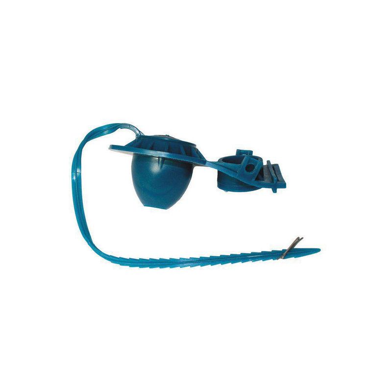 Flapper De Caucho Azul Con Cadena - Ace