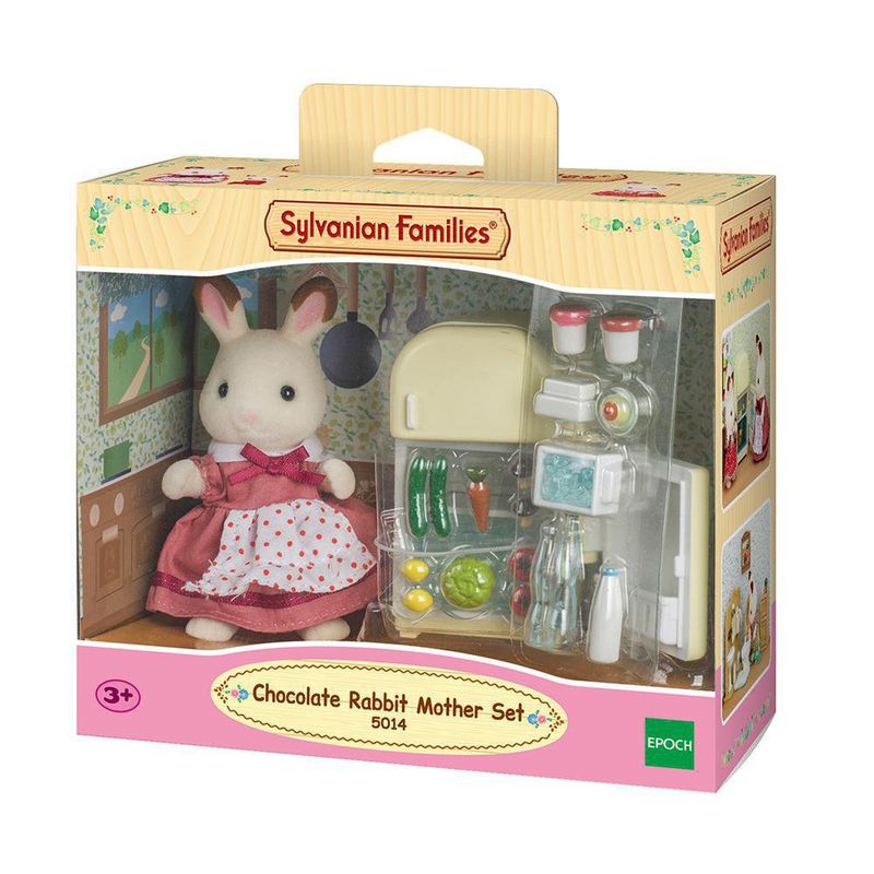 Set De Nevera Teri Conejo Chocolate - Sylvanian Families