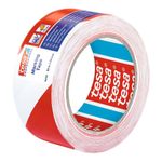 Cinta De Marcaje Para Piso Rojo Y Blanco 50 Mm - Tesa