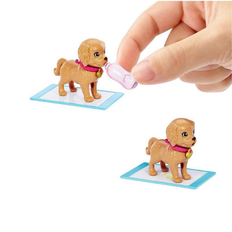 Set De Juego Muñeca Pup Adoption - Barbie