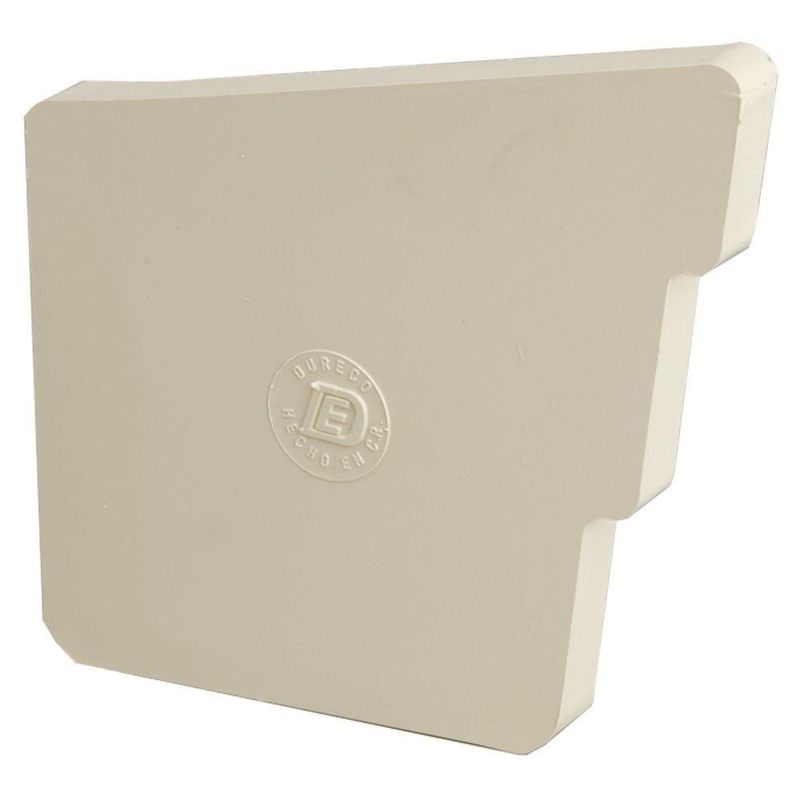 Par de Tapas Beige para Canal