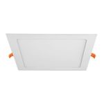 Lámpara LED Cuadrada Luz Cálida 18 W - Volteck