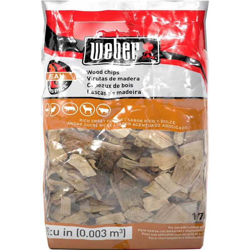 Bolsa Astillas Y Pellets De Madera Pecana - Weber