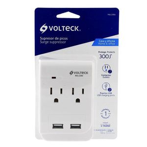 Protector De Pared De 4 Entradas - Volteck
