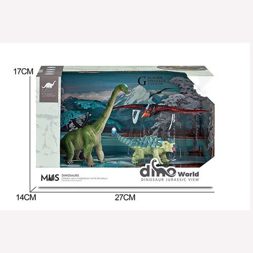 Glacier Dinosaur Kingdom Pterodáctilo 4 Pzas - Koala Kids