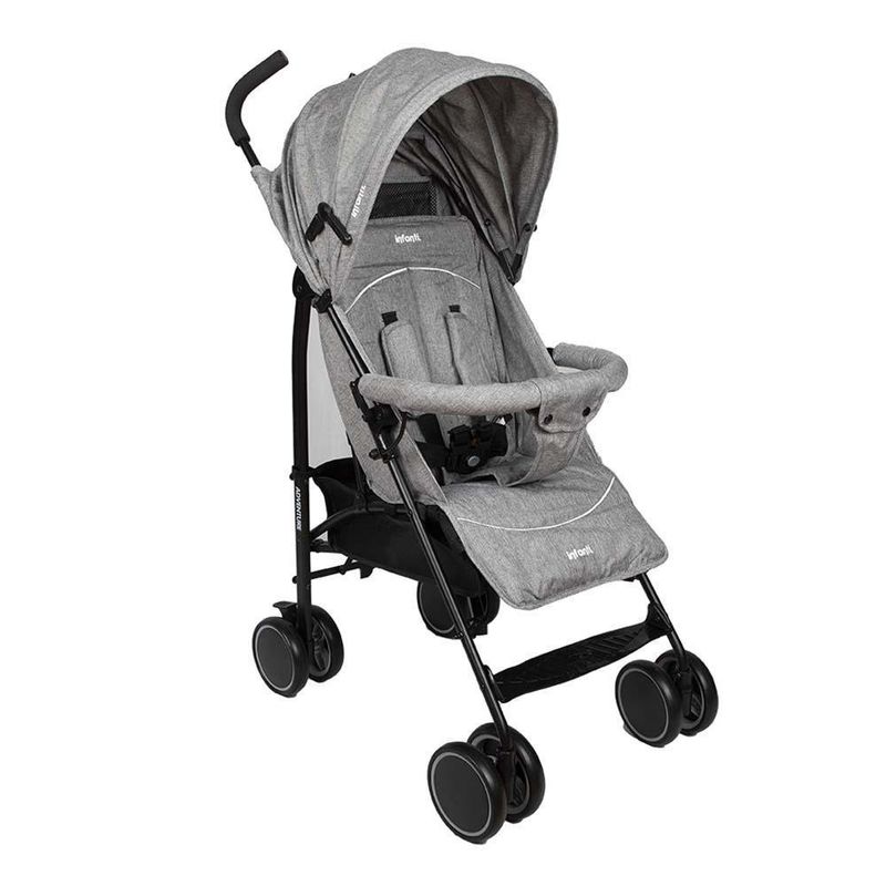 Carruaje Sombrilla Adventure Gris - Infanti