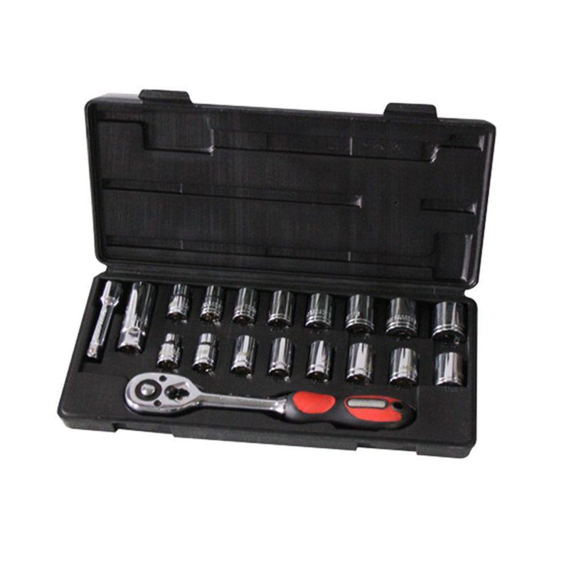 Set De Copas Y Accesorios Raíz De 3/8 Plg 20 Piezas