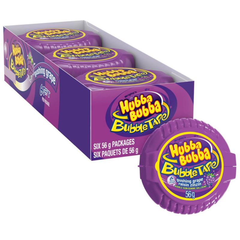Bubble Tape Uva 56.7 G - Hubba Bubba