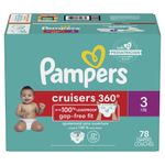Pañal Cruisers 360° Talla 3 78 Uds - Pampers
