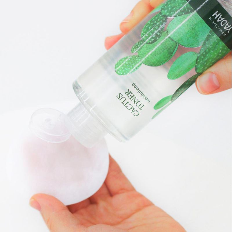 Tónico Facial Con Extracto De Cactus 210 Ml - Yadah