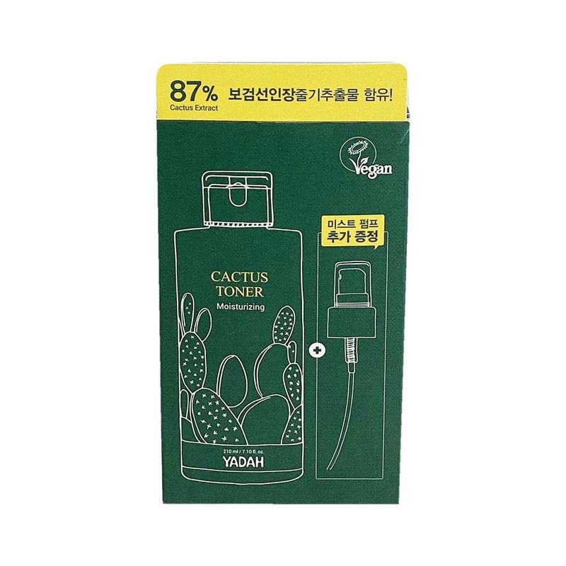 Tónico Facial Con Extracto De Cactus 210 Ml - Yadah