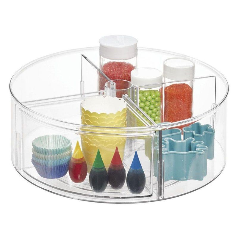 Organizador Giratorio 31X31X19 Cm Con Divisiones The Home Edit - Interdesign