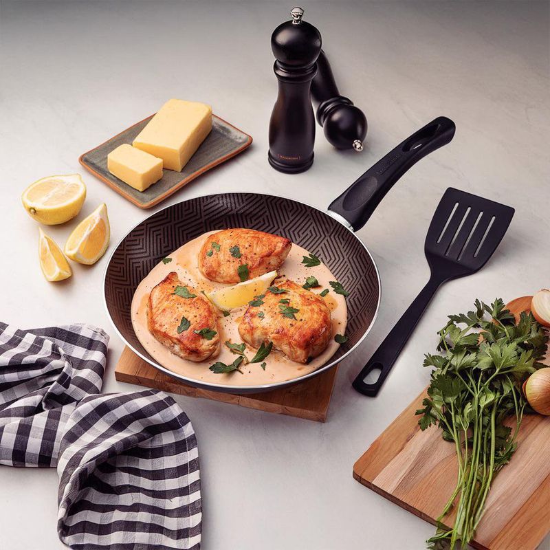 Sartén Patis 26Cm con Espátula Negro