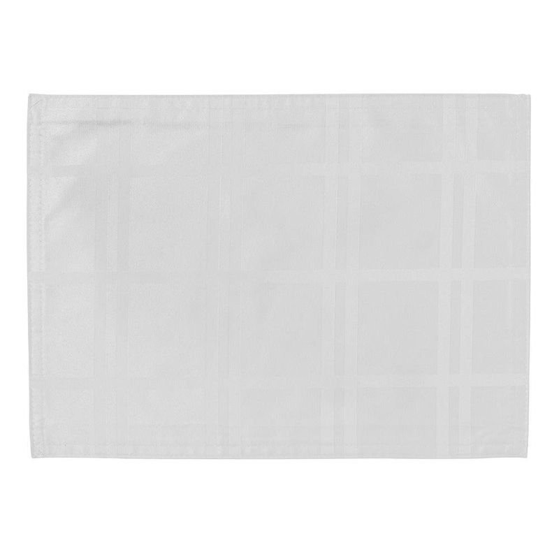 Individual Con Relieve Blanco 33X45 Cm - Viva