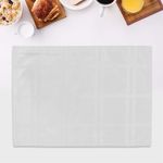 Individual Con Relieve Blanco 33X45 Cm - Viva