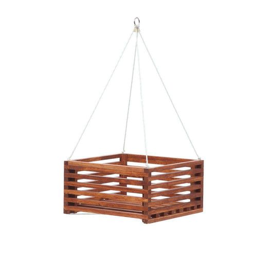 Macetero Colgante Café 30.5 X 16 Cm - Fixer