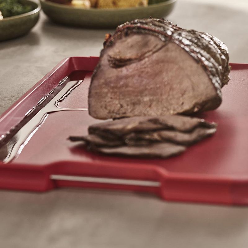 Tabla Para Cocina Grande Roja 47.1 X 33.4 X 2.5 Cm - Joseph Joseph