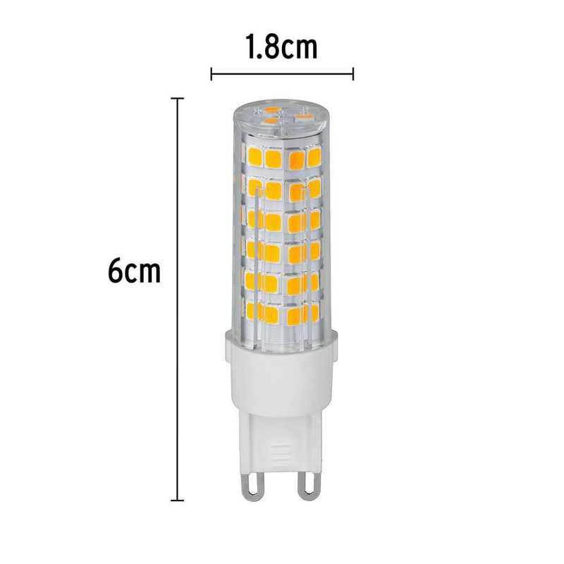 Bombilla Led Luz Cálida Base G9 - Volteck