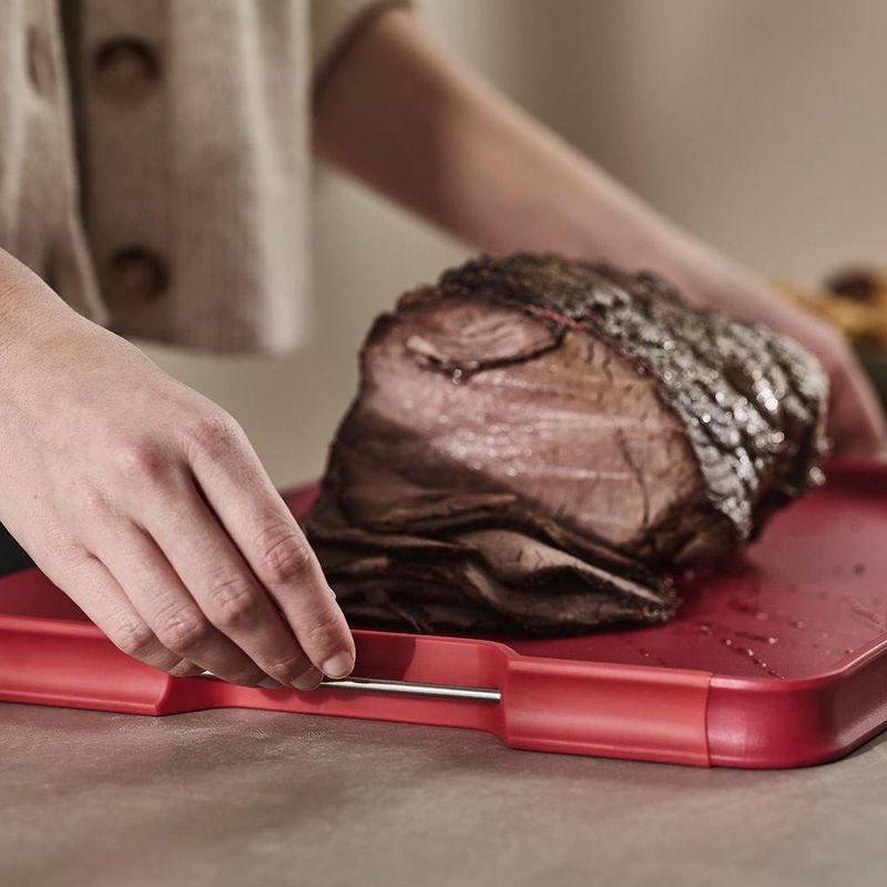 Tabla Para Cocina Grande Roja 47.1 X 33.4 X 2.5 Cm - Joseph Joseph