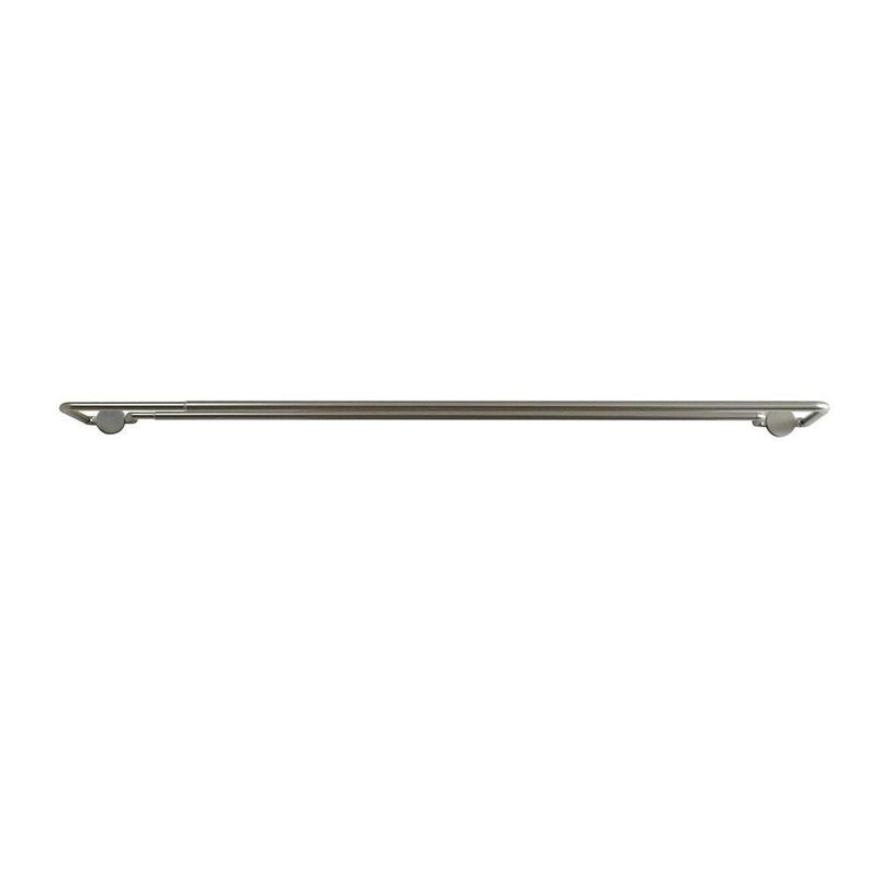 Galería Doble Sombrío Plateada Extensible De 120 - 210 Cm - Inspire