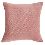Cojín Relleno Textura Suave y Estética Moderna Rosa Palo 40 x 40 Cm
