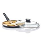 Sartén Freidora Para 4 Huevos - Aldura