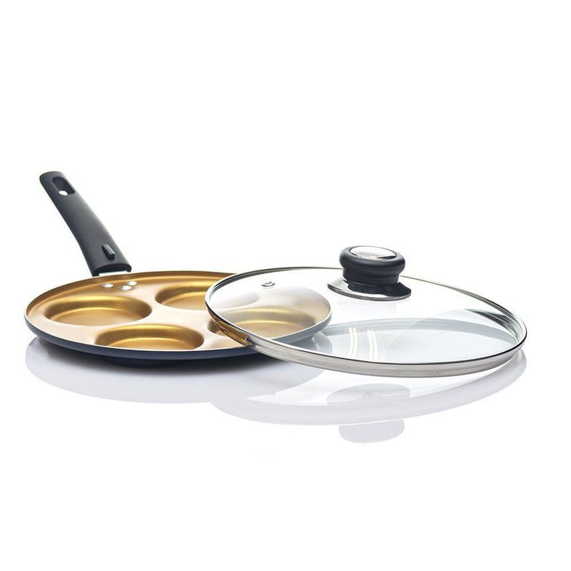 Sartén Freidora Para 4 Huevos - Aldura