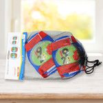 Set De Protección Para Niño Coderas Y Rodilleras Diseño Mickey - Kid Zamo