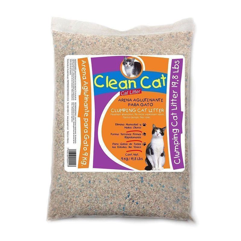 Arena Para Gato Original 20 Lbs - Clean Cat
