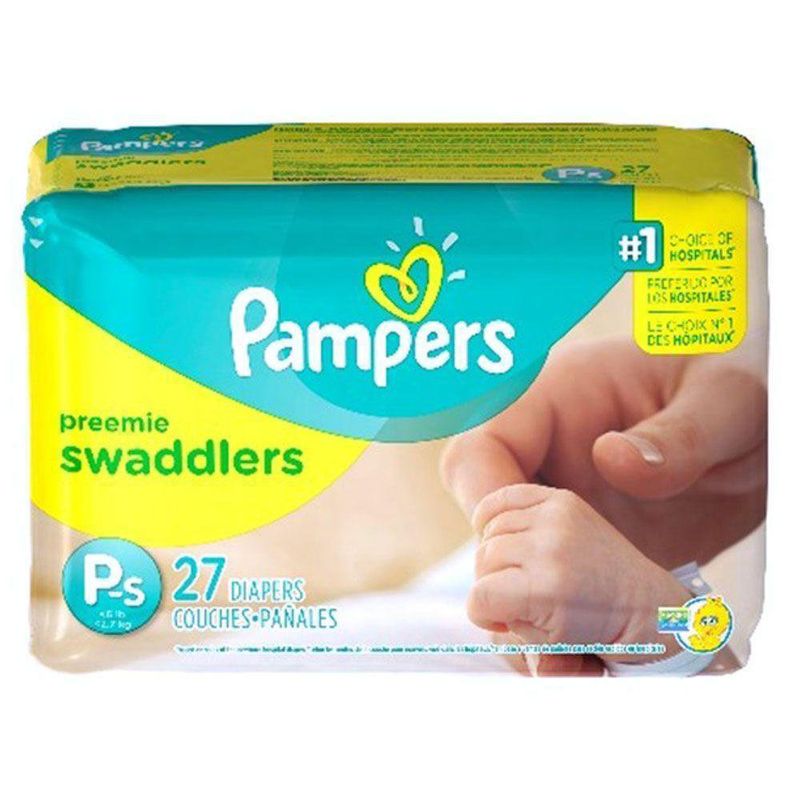 Pañales Preemie Swaddlers - Pampers