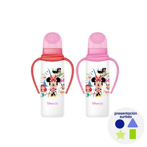 Pacha con Asas Disney 100 Años con Minnie y Princesas 8 Oz Diseños Surtidos
