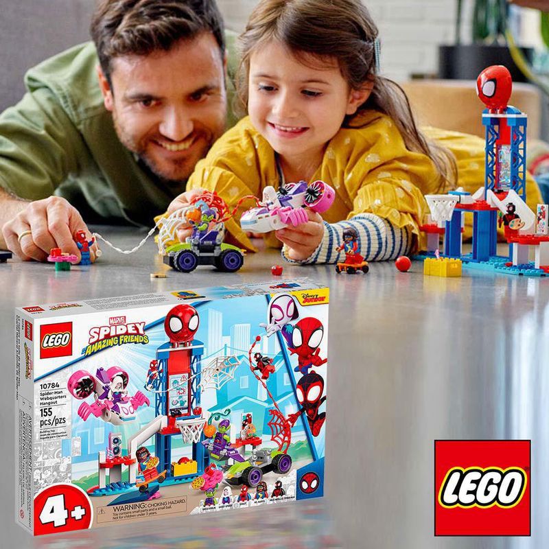 LEGO Cuartel General Arácnido de Spider-Man 155 Pzas