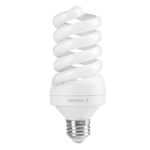 Bombilla CFL en Espiral Base E27 de 24W Ahorro de Energía Luz Fría