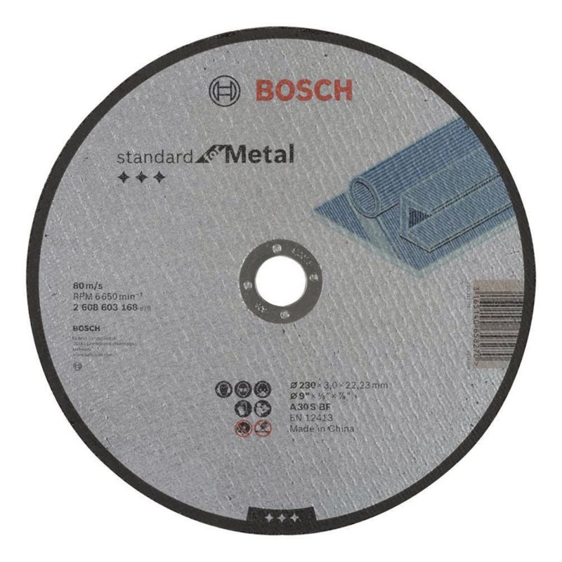 Disco Para Corte De Metal 9 Plg - Bosch