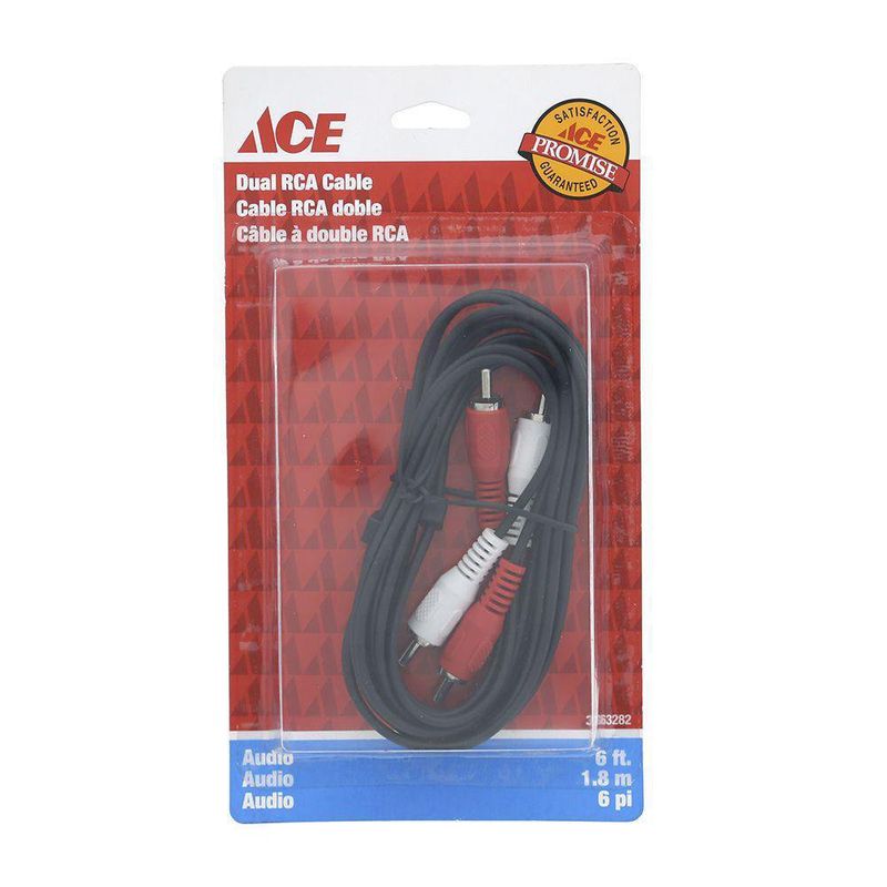 Cable De Audio Y Video Rca 18 Metros - Gc Thorsen