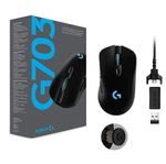 Mouse Inalámbrico Para Juegos Lightspeed Negro G703 - Logitech