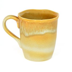 Taza Austin Amarillo y Blanco