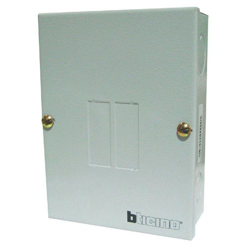 Caja De Distribución De Metal De Sobreponer De 2 Polos - Bticino
