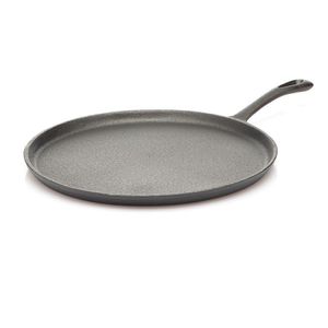 Sartén Pizza Hierro Fundido 28 Cm Negro