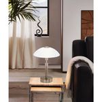 Lámpara de Mesa Touch Plateado - Eglo