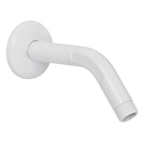 Brazo y Chapetón de Pared para Regadera 6 Plg Blanco - Foset