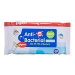 Toallas Húmedas Anti-Bacterial 20 Unidades - Pigeon